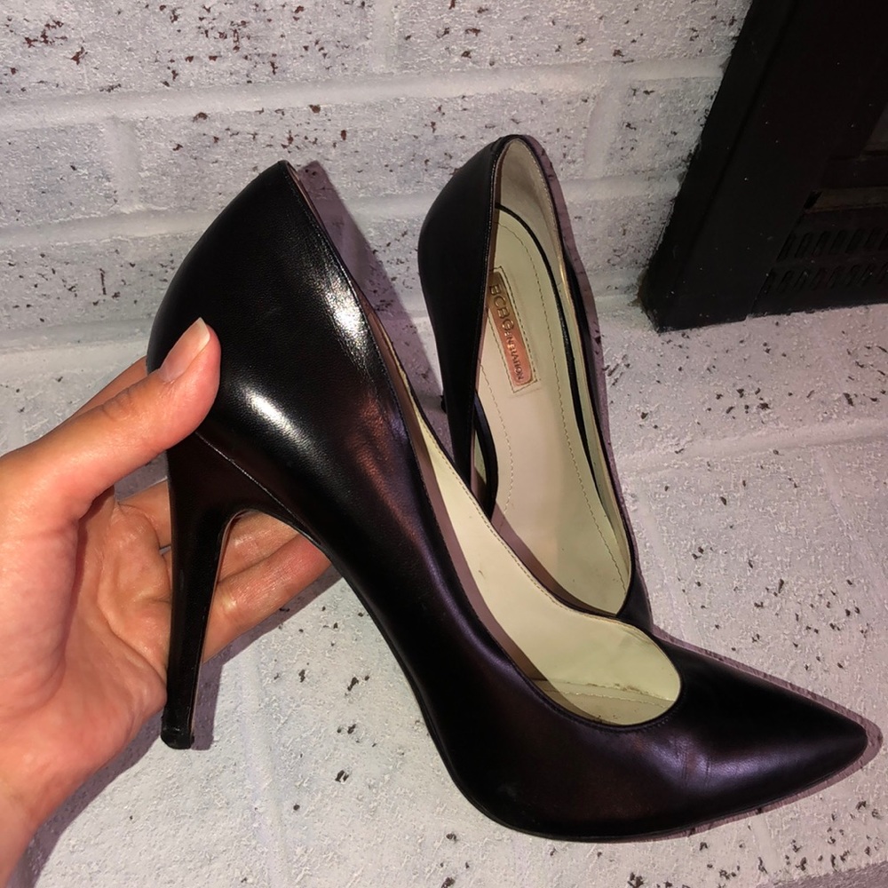 BCBG black classic heels